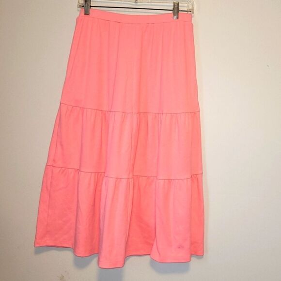 🌴Pink Flowing Skirt 💗Bohemian, Western, Minimalist - Picture 1 of 7